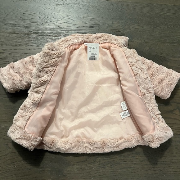 Nula bug pink adorable baby coat 12M NWT retail $85USD - Picture 4 of 6